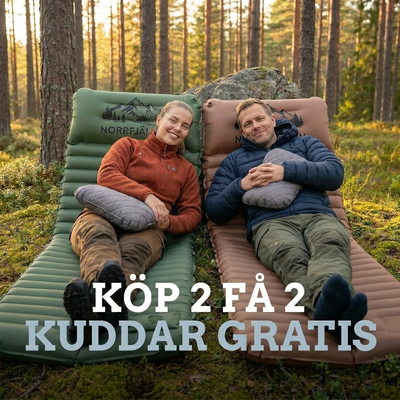 Norrfjällen Ultralett kompakt luftmadrass PRO.