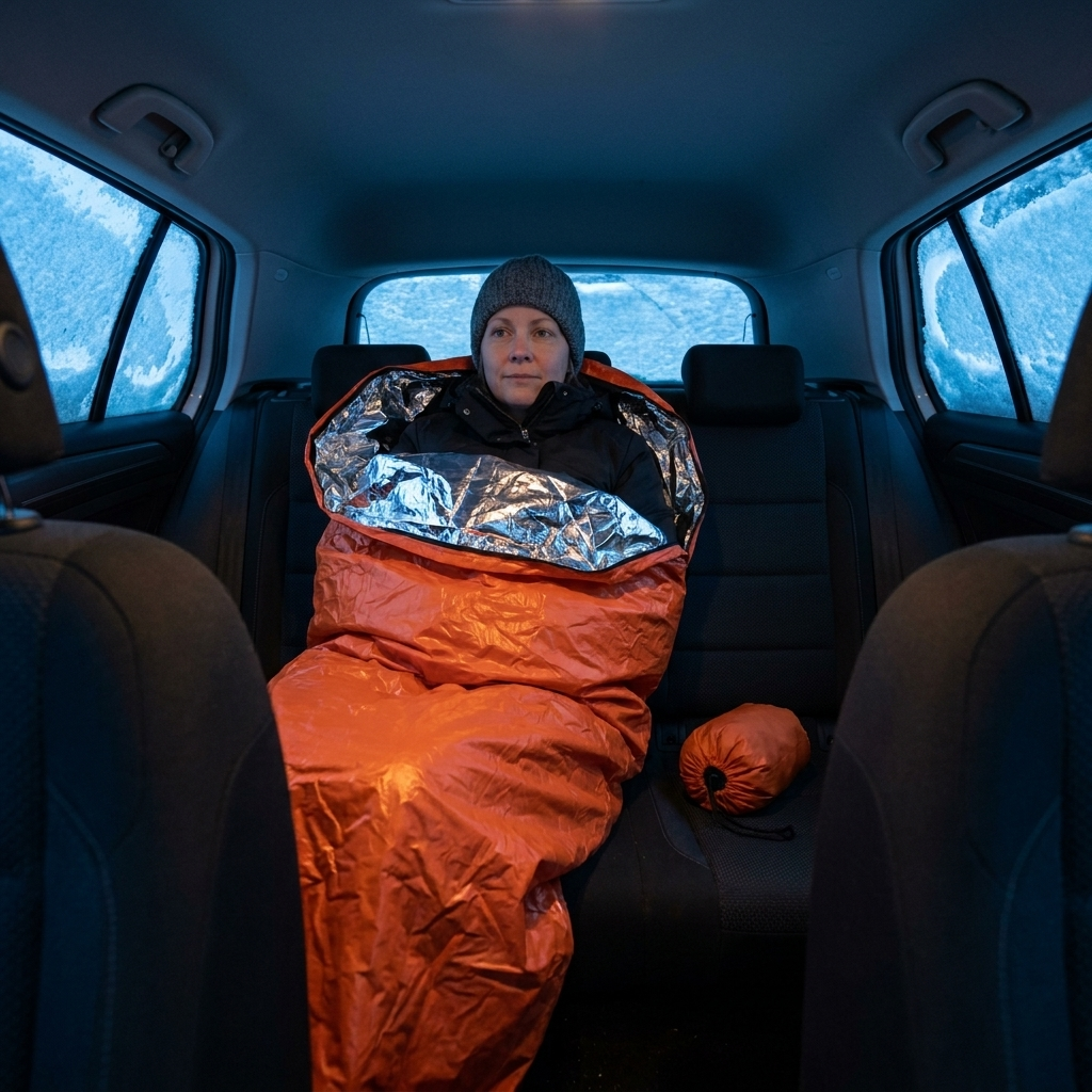 Når bilen står fast i snøen