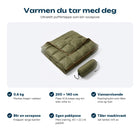 Ultralett pufferfilt med utmerkede egenskaper