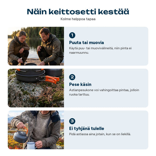 Kolme vinkkiä keittiön pitkäikäisyydelle