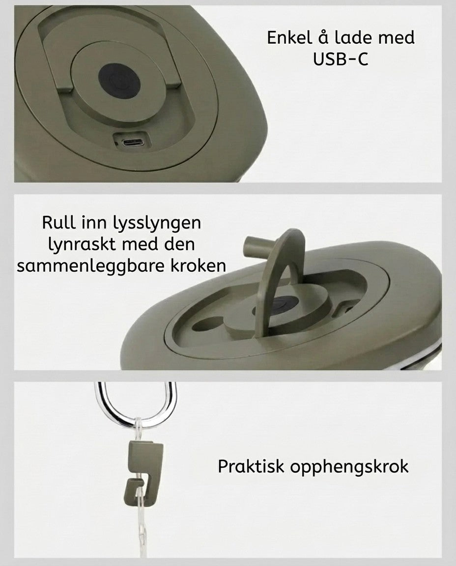 Kompakt, lett og alltid klar til å bli med