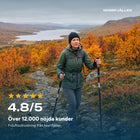 Over 12.000 tilfredse kunder, rating 4,8 ud af 5 for friluftsutstyr fra Norrfjällen